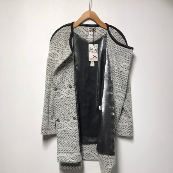 Yoana Baraschi Jackets & Blazers - NWT YOANA BARASCHI Collections Tweed Jacket